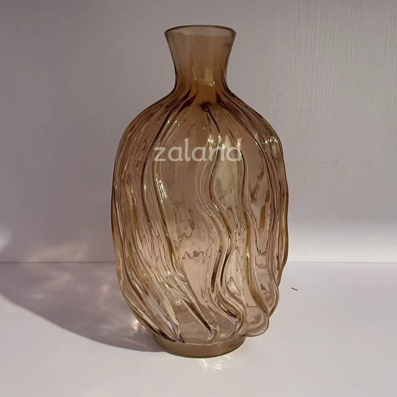 Pockmark hammared finish liquor bottles