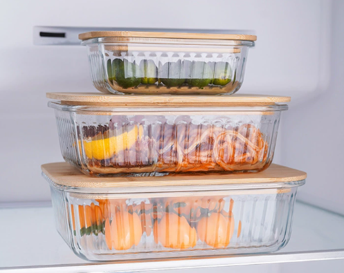 Square food storage box