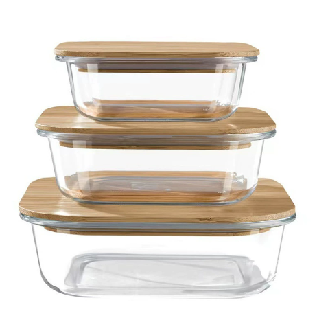 Square food storage box